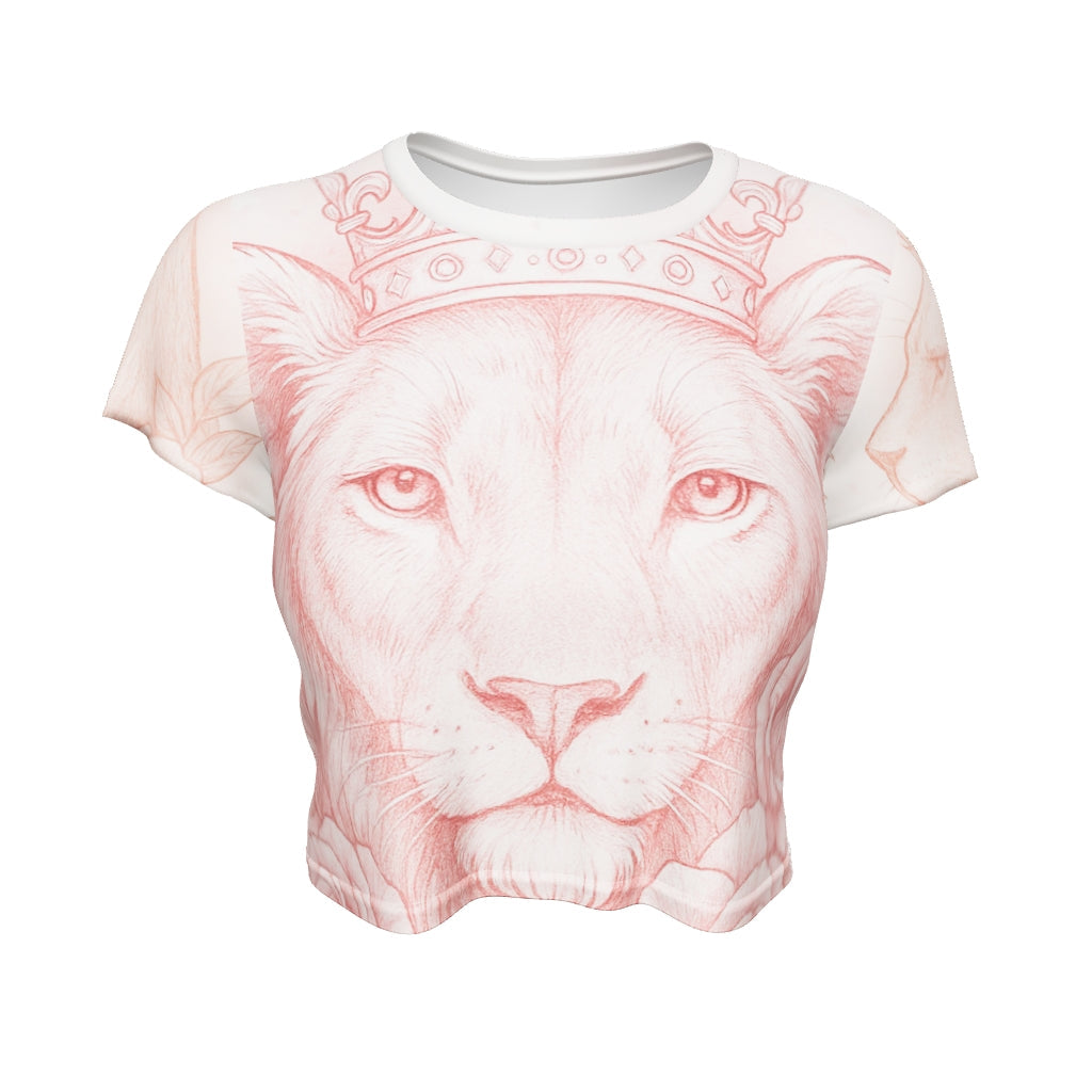 Camiseta Corta Para Mujer 